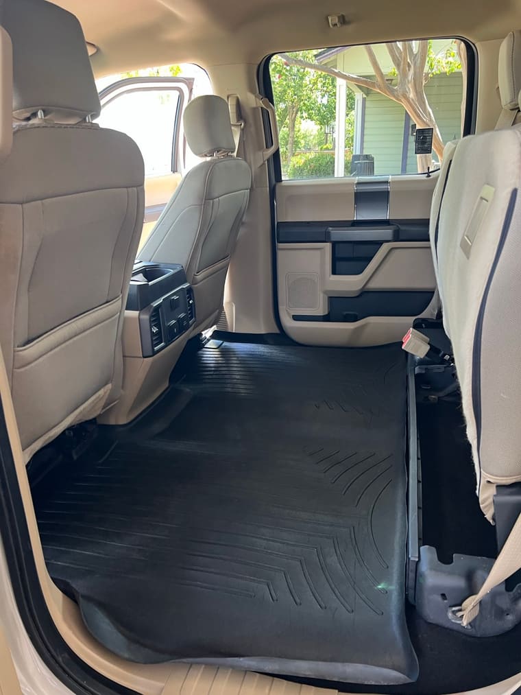 Ford F-150 — interior, before and after by TRZ Shine & Detail in Shoal Creek, North Austin, TX (photo 3 of 4)