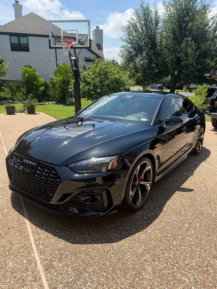 Audi RS5 — exterior detail by TRZ Shine & Detail, mobile car detailing in Austin, TX (photo 1 of 4)