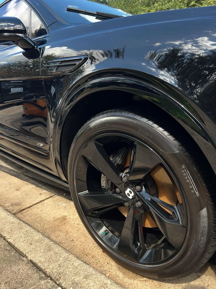 Bentley Bentayga — full detail by TRZ Shine & Detail, mobile car detailing in Austin, TX (photo 3 of 8)