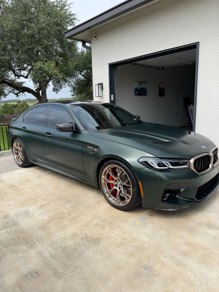 BMW M5 CS — exterior detail by TRZ Shine & Detail, mobile car detailing in Austin, TX (photo 2 of 7)