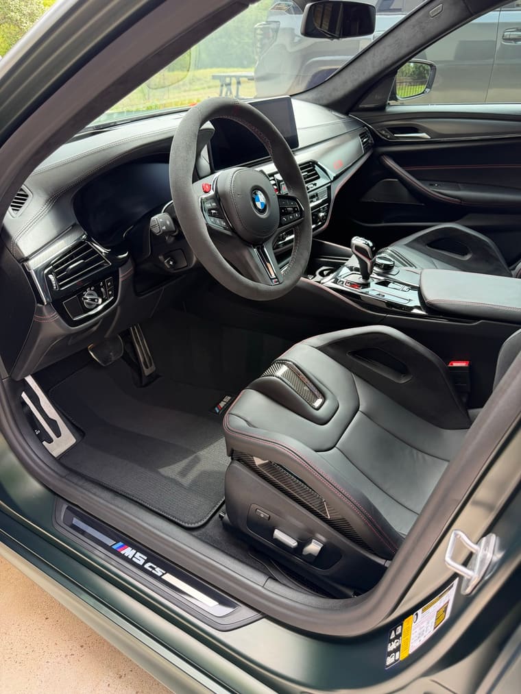 BMW M5 CS — exterior detail by TRZ Shine & Detail, mobile car detailing in Austin, TX (photo 6 of 7)