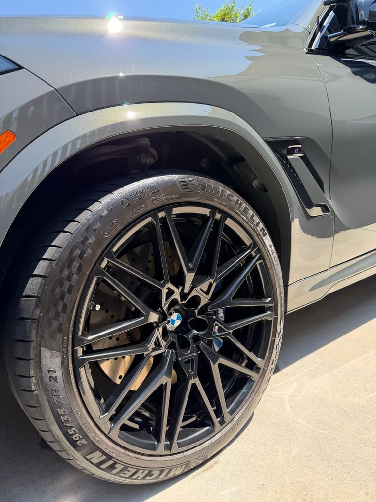 BMW X6M Competition — full detail by TRZ Shine & Detail, mobile car detailing in Austin, TX (photo 3 of 5)