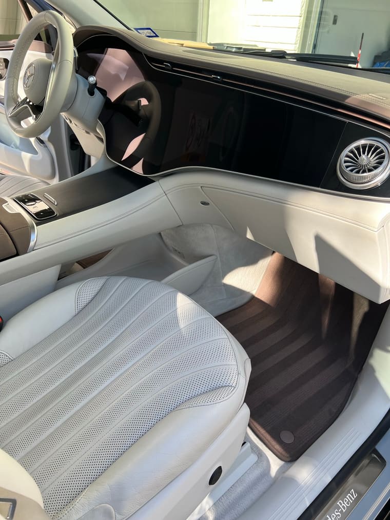 Mercedes EQS 580 — full detail by TRZ Shine & Detail, mobile car detailing in Austin, TX (photo 6 of 6)