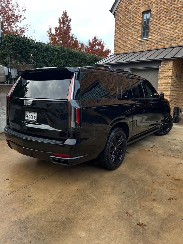 Cadillac Escalade — full detail by TRZ Shine & Detail, mobile car detailing in Austin, TX (photo 3 of 8)