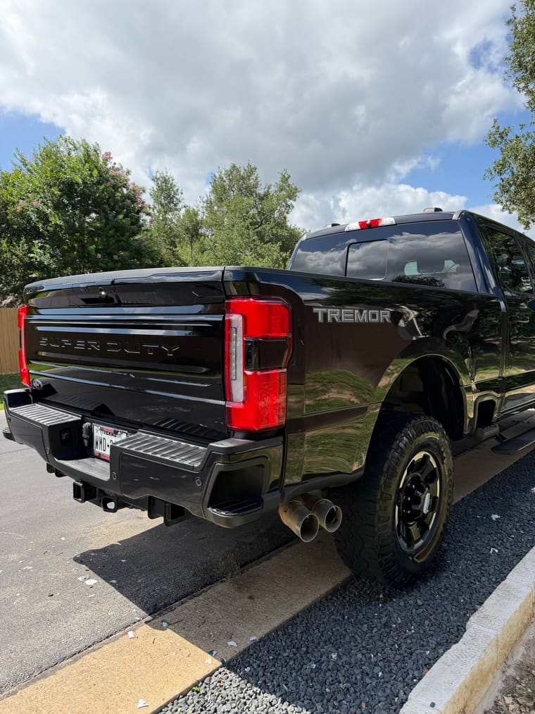 Ford F-250 Tremor — full detail by TRZ Shine & Detail, mobile car detailing in Austin, TX (photo 2 of 5)