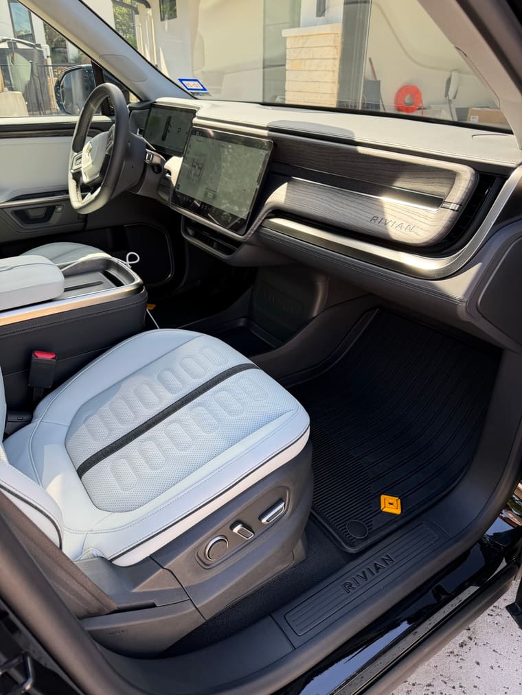 Rivian R1S — full detail by TRZ Shine & Detail, mobile car detailing in Austin, TX (photo 4 of 5)