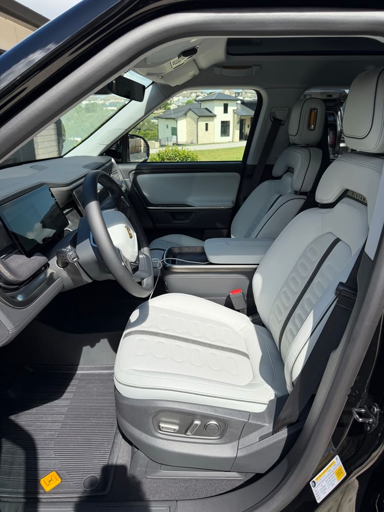 Rivian R1S — full detail by TRZ Shine & Detail, mobile car detailing in Austin, TX (photo 3 of 5)