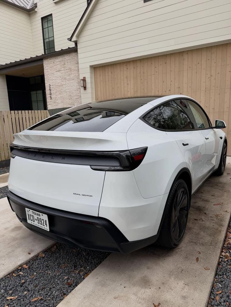 Tesla Model Y — full detail by TRZ Shine & Detail, mobile car detailing in Austin, TX (photo 2 of 7)