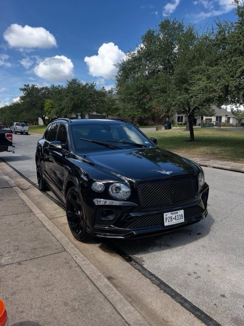 Bentley Bentayga detailed by TRZ Shine & Detail, mobile car detailing in Austin, TX